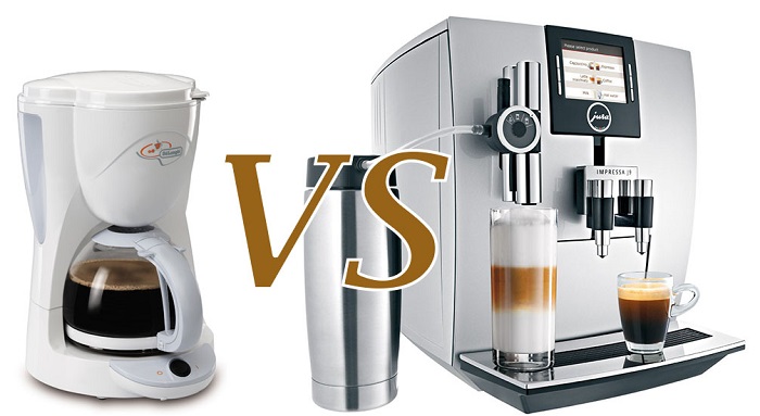 кофеварка и кофемашина различия