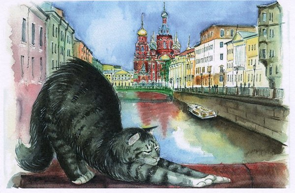день петербургских котов