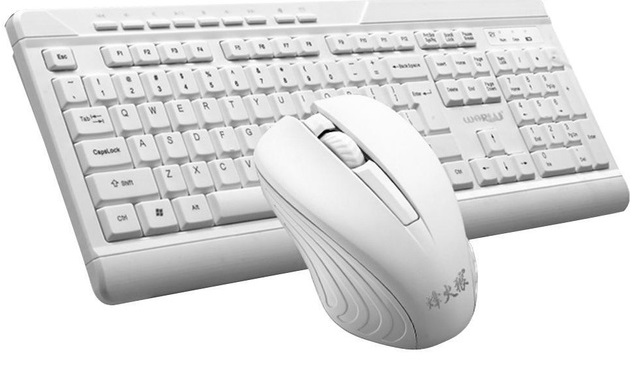 Беспроводная блутуз-клавиатура для компьютера + беспроводная мышь